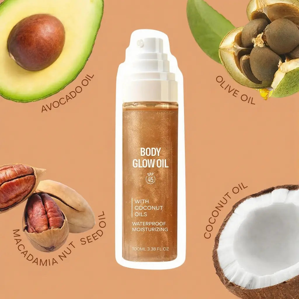 Coconut Body Glow Oil